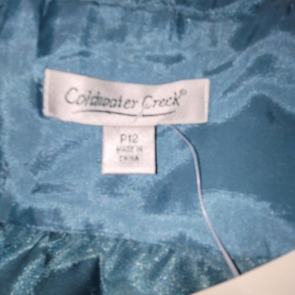 Coldwater Creek Women 12P Halter Cocktail Dress Whimsgoth Y2K‎ Formal Vintage - Picture 7 of 11